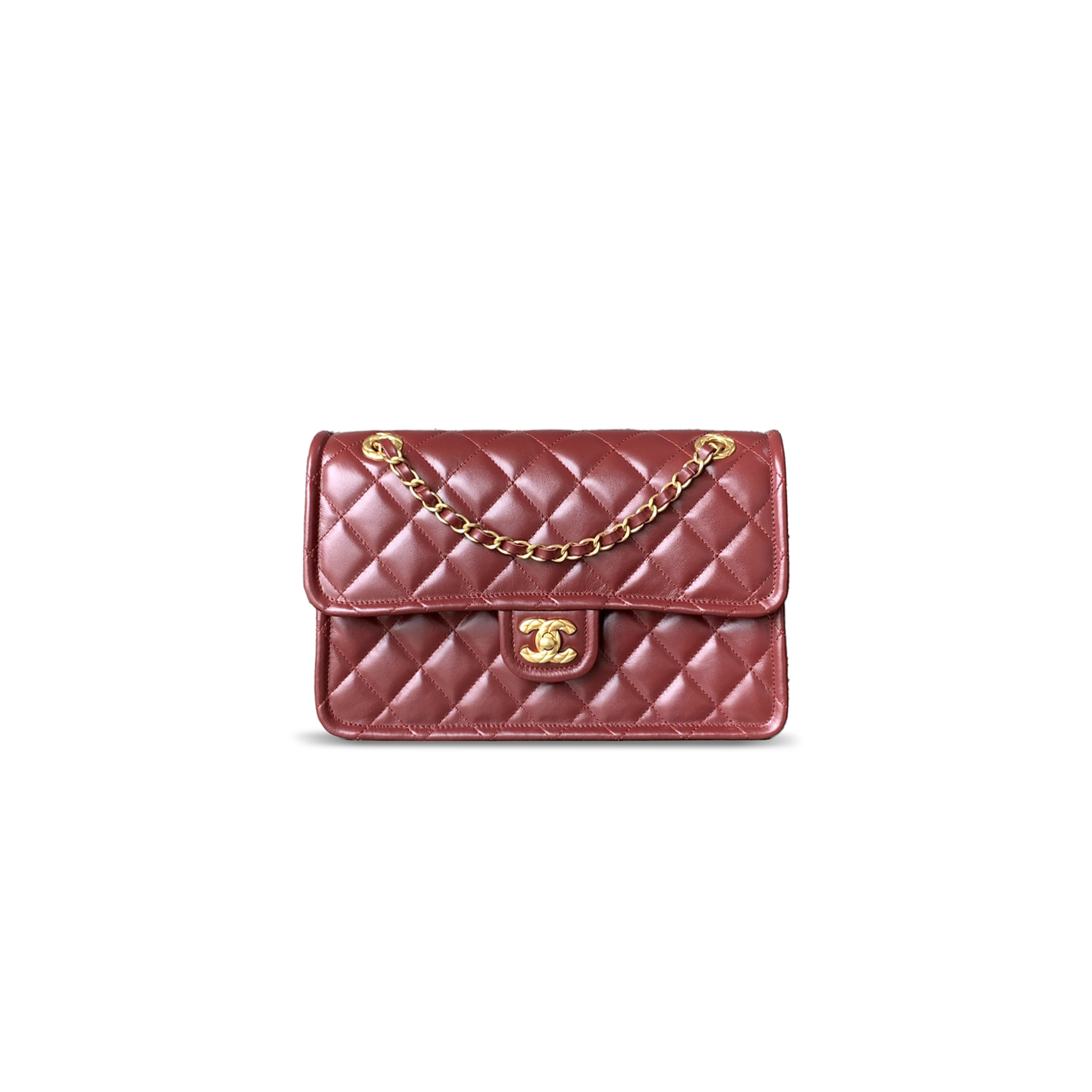 Ch**el master large 24k sweet crush flap bag as5154 (28*19.5*7cm)